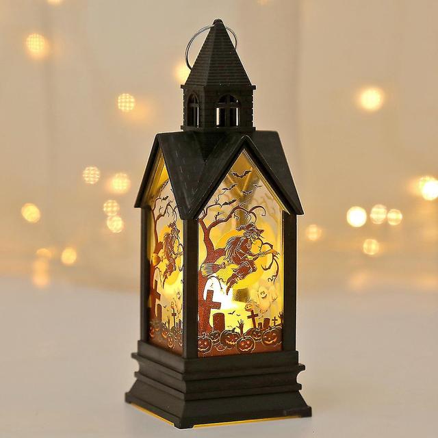 New Halloween Decorations Led Candle Light Pumpkin Ghost Hanging Led Lantern on Productcaster.