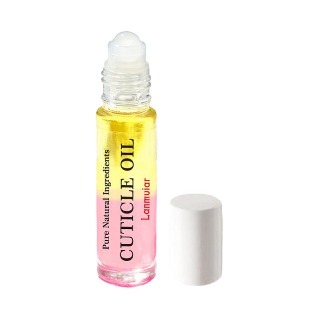 Nail Nutrition Oil Dual-Color All-Natural Plant Extracts Revitalize Nourish Nails Oil for Healthy A on Productcaster.