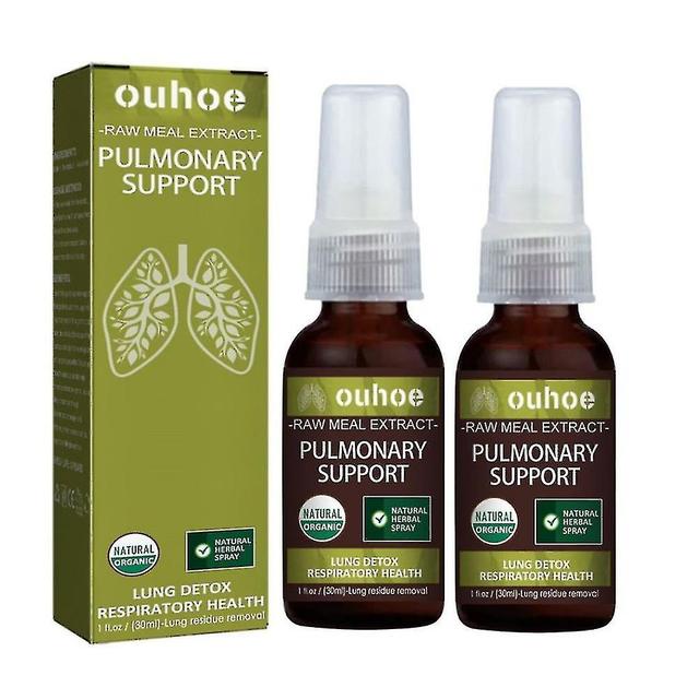 Unitoney 1-3pcs Breathdetox Herbal Lung Cleansing Spray, Herbal Lung Cleanse Mist - Powerful Lung Support New 2pcs on Productcaster.