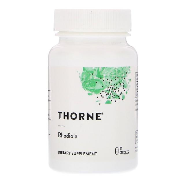 Thorne Research, Rhodiola, 60 Capsules on Productcaster.