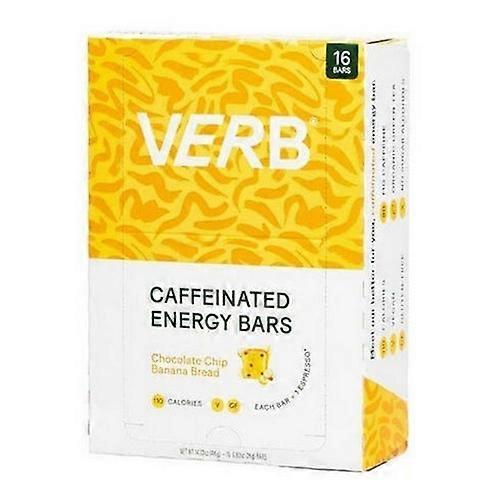 The Humble Co Den ydmyge Co Chocolate Chip Banan Brød Koffeinholdig Energibar, 16 Count on Productcaster.