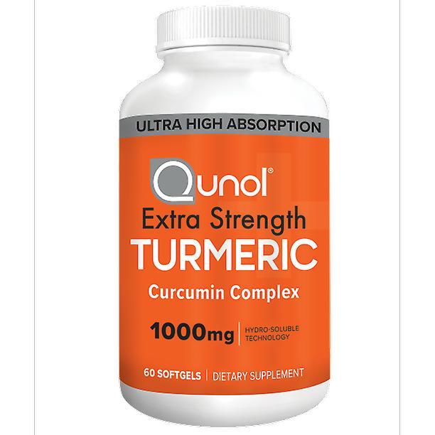 Qunol extra strength turmeric supplement capsules, 1000mg, 60ct. on Productcaster.