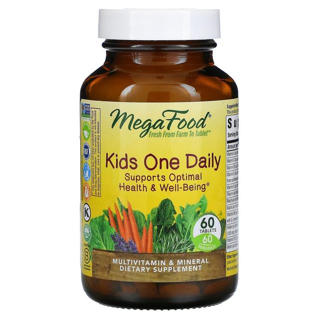 MegaFood, Kids One Daily, 60 Tablets on Productcaster.