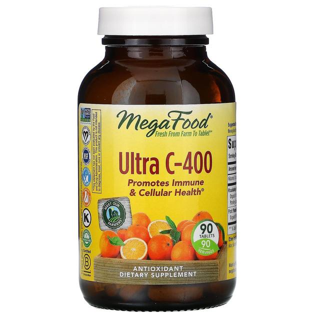 MegaFood, Ultra C-400, 90 Tablets on Productcaster.