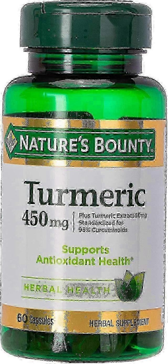 Natures Bounty Nature's bounty turmeric, 450 mg, capsules, 60 ea on Productcaster.