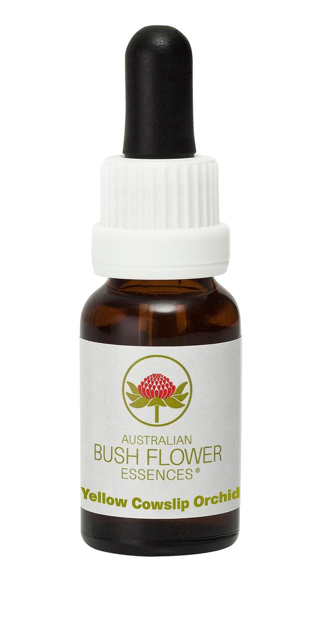 Australian bush flower essences yellow cowslip orchid on Productcaster.