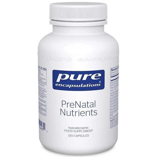 Pure Encapsulations Encapsulamentos Puros Cápsulas de Nutrientes Pré-Natal 120 on Productcaster.