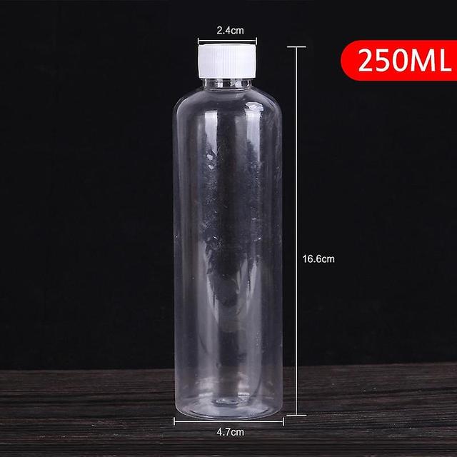 5-250 ml påfyllningsbara flaskor transparent plast parfym finfördelare tom sprayflaska bärbar spruta finfördelare resetillbehör 250ml flaskor on Productcaster.