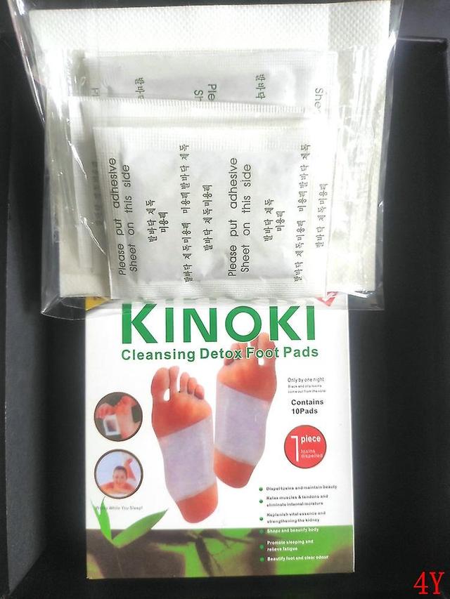 Ronaldo Retail 6 Boxes/Lot Dropship Cleansing Detox Foot Kinoki Pads Cleanse Energize Your Body(1Box = 10pcs on Productcaster.