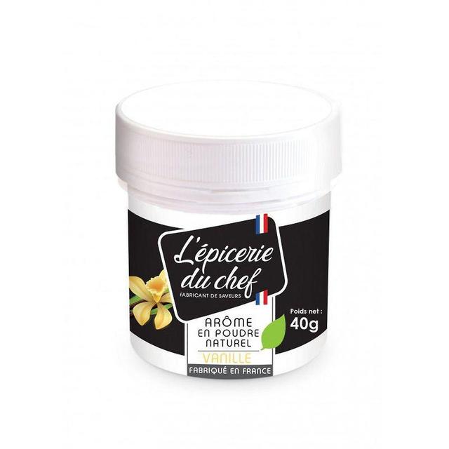 L'épicerie du chef Natural food flavoring powder Vanilla 160 g on Productcaster.