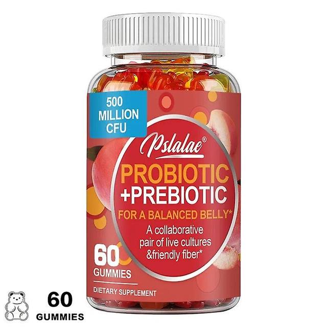 Eccpp Probiotic + Prebiotic Gummies - Support A Healthy Digestive Tract And Intestinal Balance 60 Gummies on Productcaster.