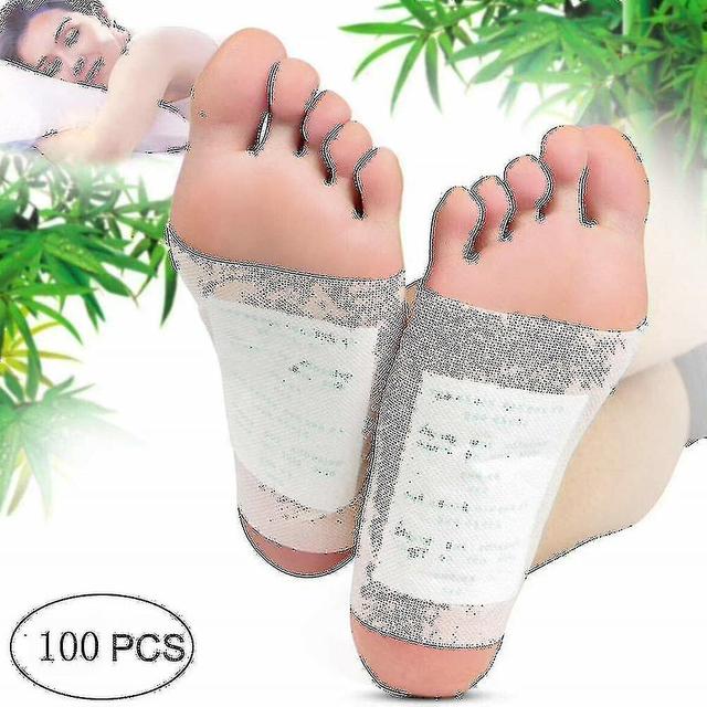 100 puder Detox Fod Patches til fod &krop detox on Productcaster.