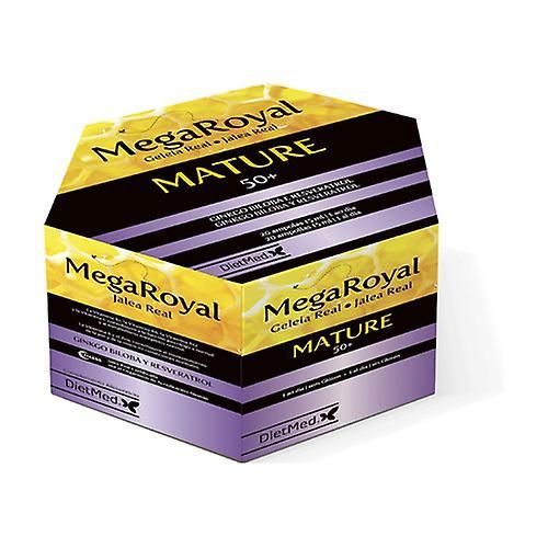 Dietmed Jelly Mega Royal Mature 20 ampoules of 15ml on Productcaster.