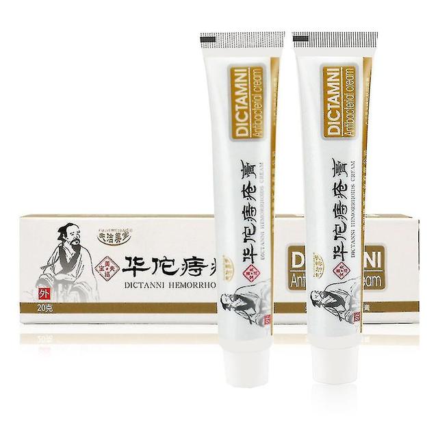 1-3pcs Effective Herbal Haemorrhoids Cream, Antibacterial-chinese Treatment New 2pcs on Productcaster.