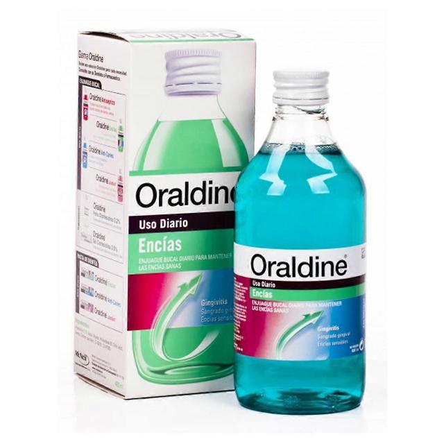 Oraldine gums mouthwash 400ml on Productcaster.