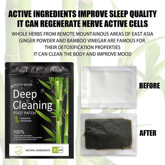 Deep Cleaning Foot Patches Purify Body Absorb Toxins Improve Deep Sleep Reduce Foot Odor Relieve Fatigue 20pcs on Productcaster.