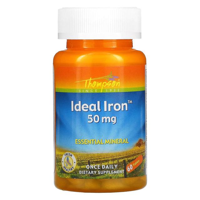 Thompson, Ideal Iron, 50 mg, 60 Tabletten on Productcaster.