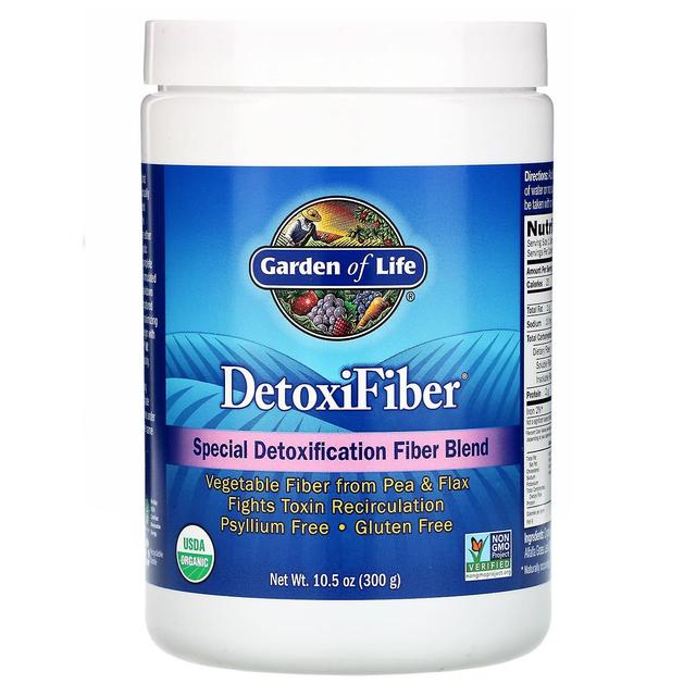 Garden of Life Livets Have, DetoxiFiber, Speciel afgiftningsfiberblanding, 300 g on Productcaster.