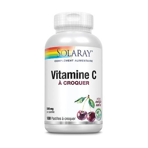 Solaray Vitamin C 500 MG 100 pellets on Productcaster.