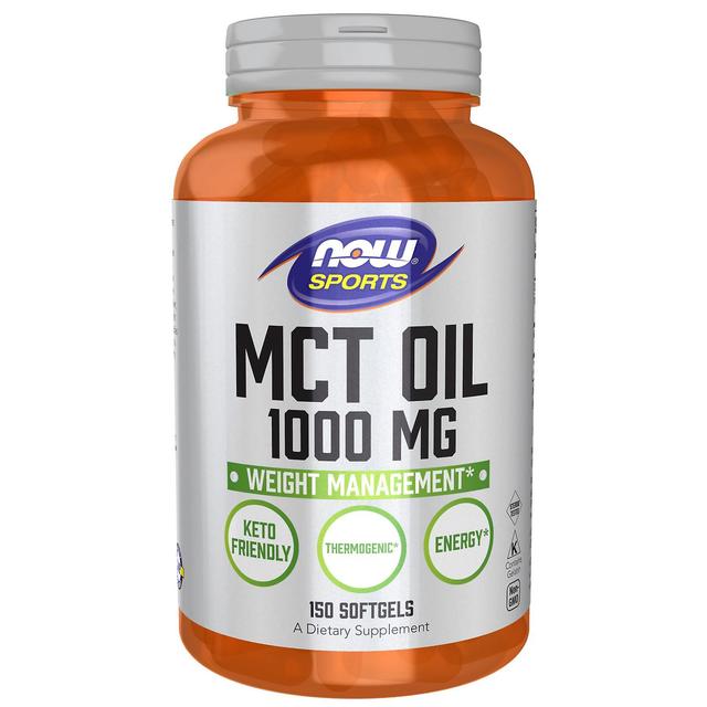 NOW Foods MCT (Triglycérides à chaîne moyenne) Huile 1 000 mg 150 Gélules molles on Productcaster.