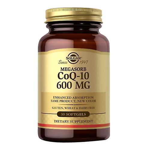 Solgar Megasorb CoQ-10, 600 mg, 30 S Gels (Pack of 2) on Productcaster.