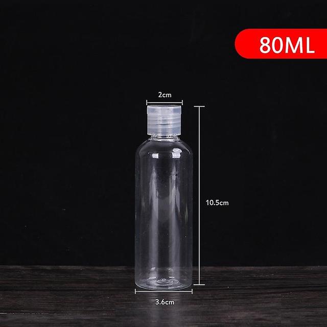 5-250ml Refillable Flasker Gjennomsiktig plast Parfyme Atomizer Tom Spray Bottle Portable Sprayer Atomizer Reise Tilbehør 80ml flasker on Productcaster.