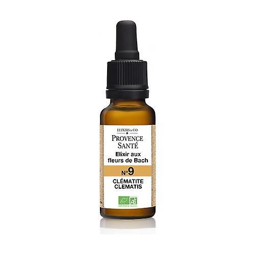 Provence Sante Organic Clematis 20 ml of floral elixir on Productcaster.