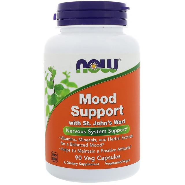 NOW Foods Ora Alimenti, Mood Support con St. John's Wort, 90 Veg Capsule on Productcaster.