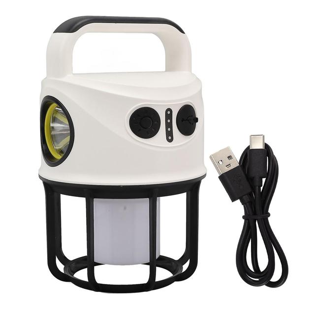 LED Camping Lantern Utendørs Emergency Portable Camping Light Oppladbart Søkelys Teltlampe on Productcaster.