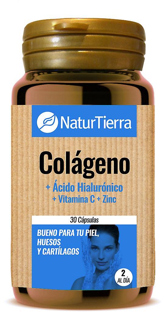 Naturtierra Kollagen + Hyaluronsäure + Vitamin C + Zink 30 Kapseln on Productcaster.