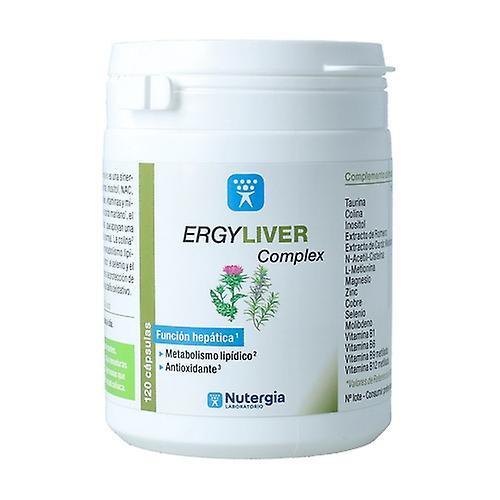 Nutergia Ergyliver complex liver protector 120 capsules on Productcaster.