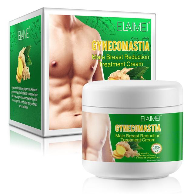 Gaoguang Gynecomastia Firming Ginger Cream Helps Burn Fat And Speed Up Metabolism White on Productcaster.