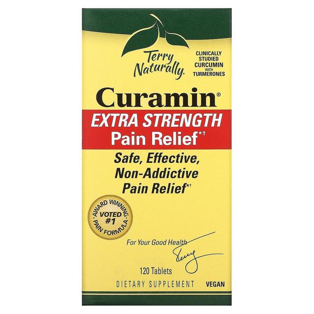 Terry Naturally, Curamin, Pain Relief, Extra Strength , 120 Tablets on Productcaster.