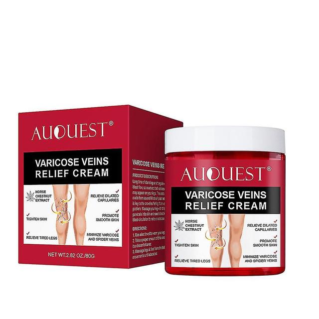 80g Varicose Veins Relief Cream Leg Veins Repair Cream Promote Smooth Skin Blood Circulation on Productcaster.