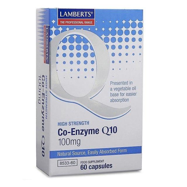 Lamberts Co-Enzyme Q10 100mg Capsules 60 (8533-60) on Productcaster.