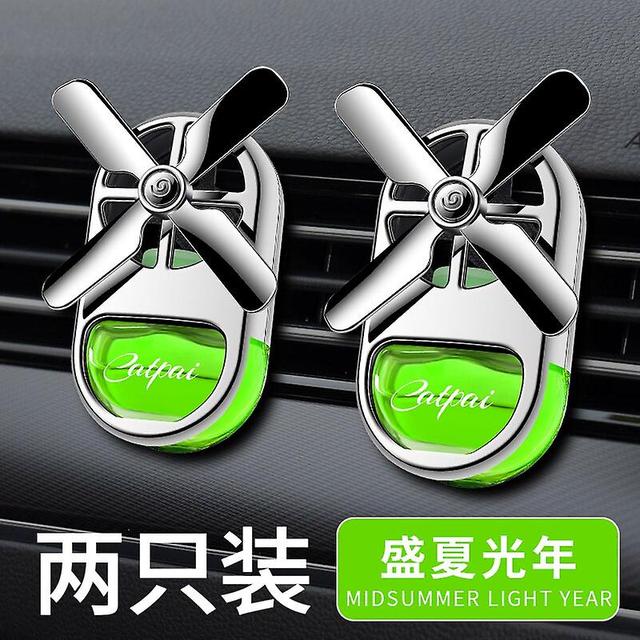 Car Aromatherapy Air Freshener Rotating Propeller Air Outlet Fragrance Car Tuyere Aromatherapy Creative Mini Auto Perfume Decor 2pc 03 Freshener on Productcaster.