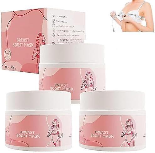 Breast enhancement mask, natural breast enhancement cream, strong improvement and firming chest area 3pcs on Productcaster.