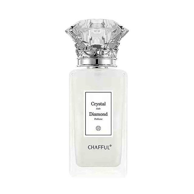 unbrand Crystal Jade Diamond Perfume Wood Flower Sweets Flowing Sand Perfume Natural Fresh Sweets Women's Crystal Perfume 100ml White on Productcaster.