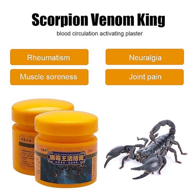 Fsu 3boxes Scorpion Cream Powerful Relief Headache Muscle Pain Ointment Rheumatism Arthritis Acid Stasis Activ Cream on Productcaster.