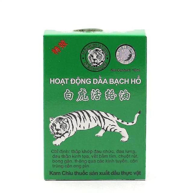 Cpp 18ml White Tiger Balm Oil Shoulder Osteoarthritis Bone Spurs Cervical Spondylosis Pain Relief Rheuma on Productcaster.