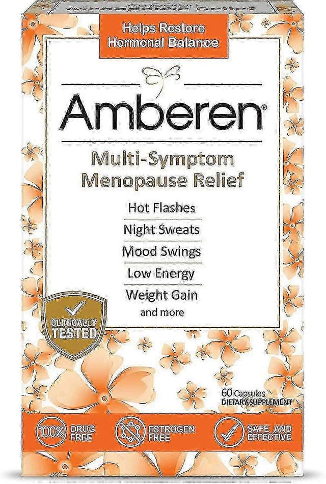 Amberen multi-symptóm menopauza úľavu, kapsule, 60 EA on Productcaster.