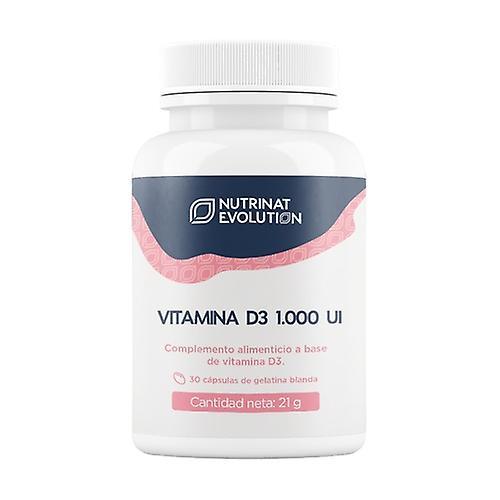 Nutrinat Evolution Vitamín D3 1000ui 30 mäkkých gélov on Productcaster.