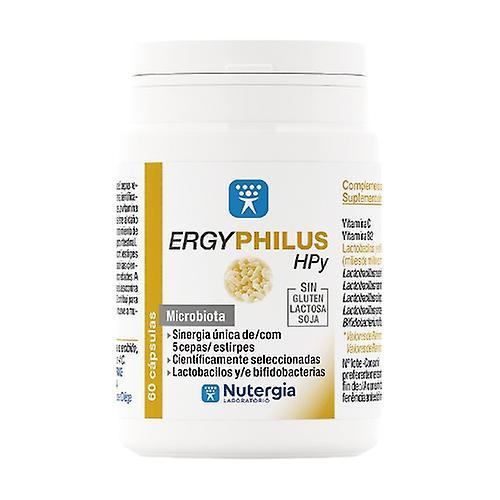 Nutergia Ergyphilus Hpy Probiotic 60 capsules on Productcaster.