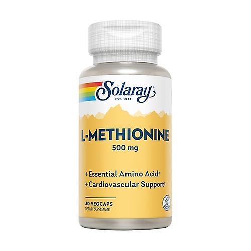 Solaray L-Methionin 30 kapsler af 500mg on Productcaster.