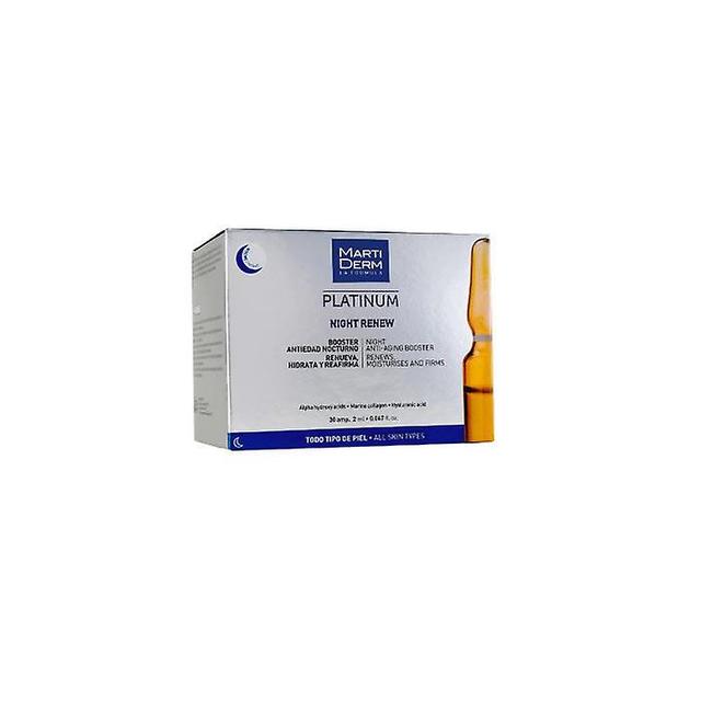 Martiderm platinum night renew 30x2ml ampoules on Productcaster.