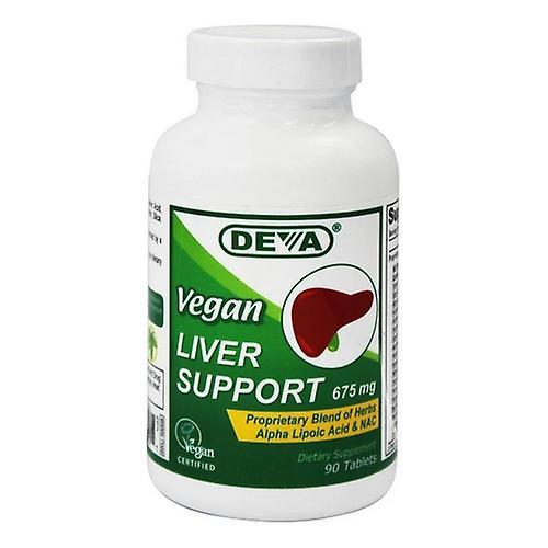 Deva Vegan Vitamins Vegan Liver Support, 675 MG, 90 TABS (Pack of 1) on Productcaster.