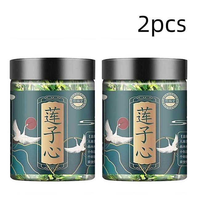 2pcs Lotus Seed Core Tea To Clear Away Heat And Detoxify 60g Hot on Productcaster.