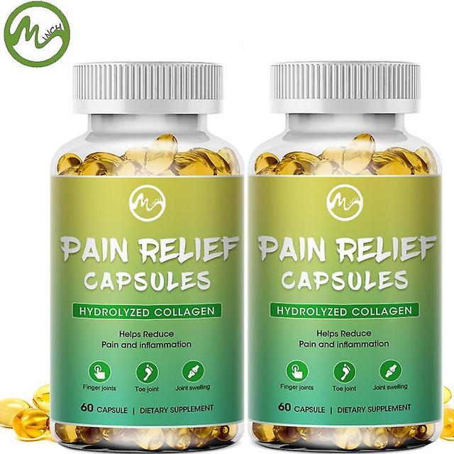 Visgaler Herbal Supplements Providing Strength And Relief Supports Joint Pain Anti Inflammatory Vegan Capsules Basic Care Extra 120 pcs 1Bottle on Productcaster.