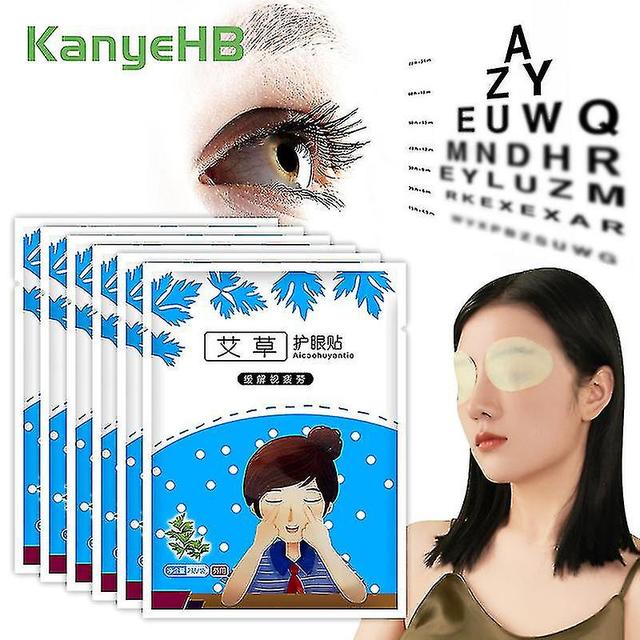 12pcs/6bags Eye Vision Improve Patch Promote Eyes Blood Circulation Wormwood Her on Productcaster.