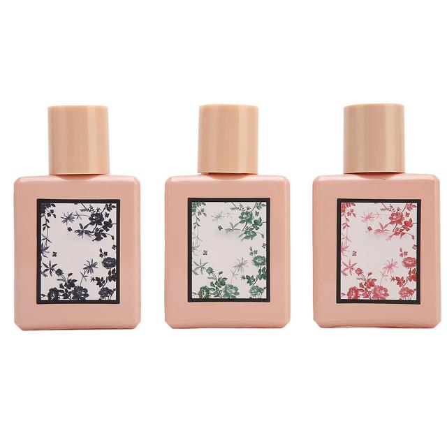 Flower Fragrance Perfume Spray Set - Long Lasting & Aluminum Nozzle (3pcs) on Productcaster.